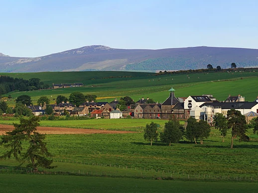 Scottish distillery landscape