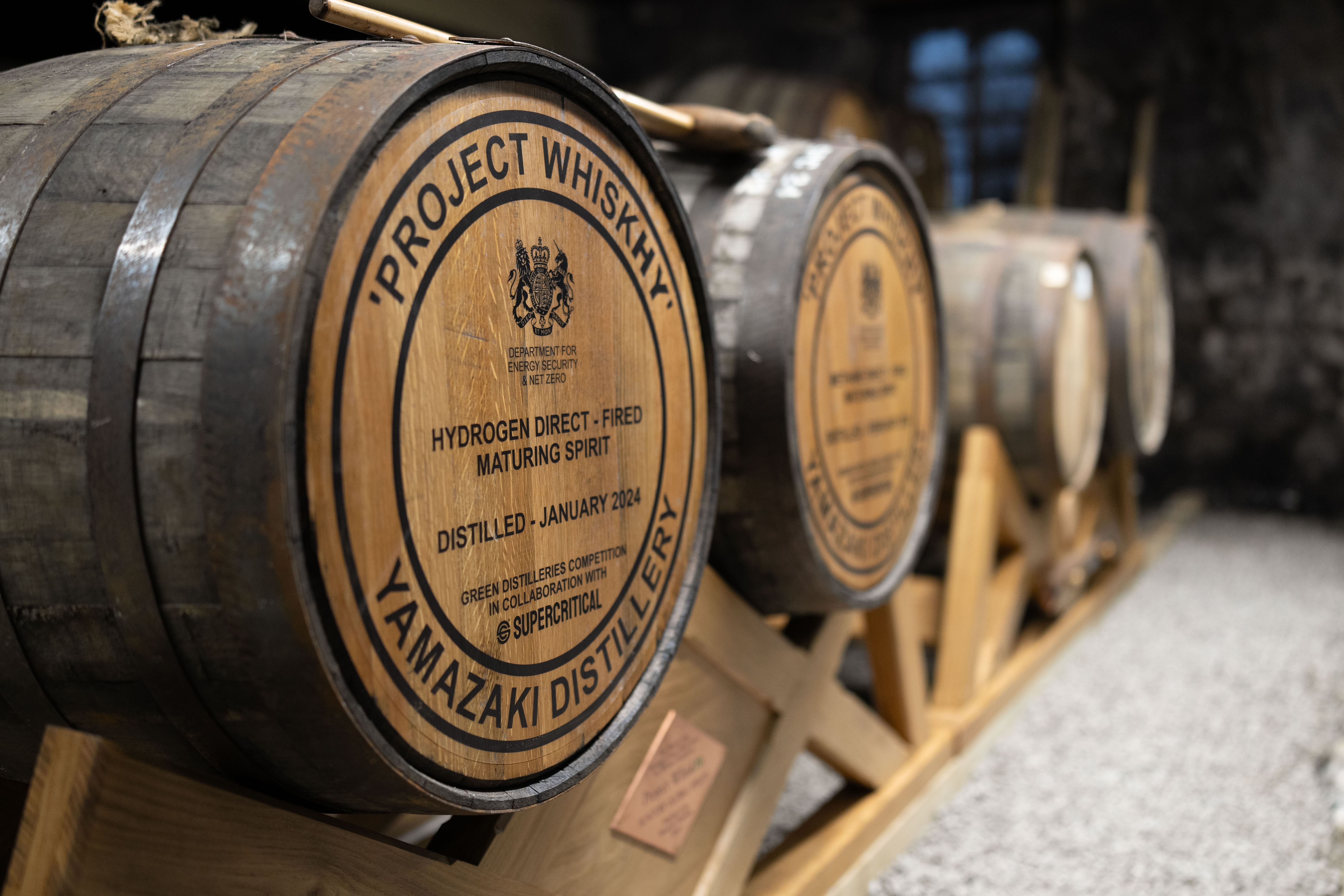 The world's first hydrogen direct-fird whisky